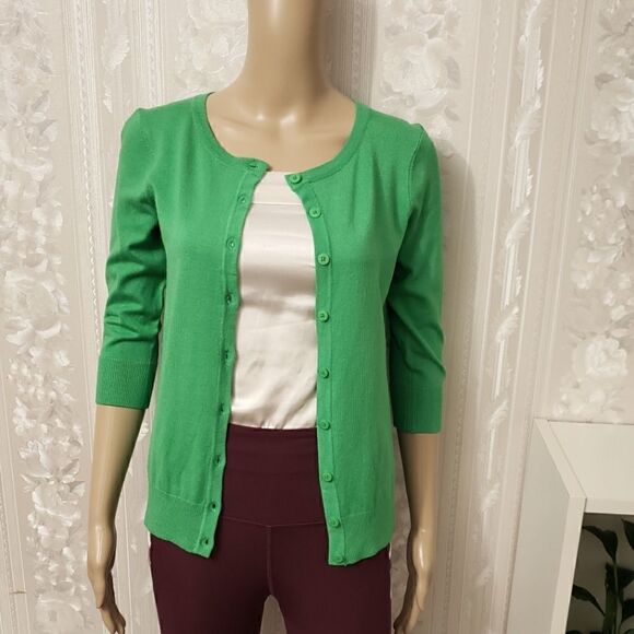 Rozali/Dressbarn 3/4 Sleeve Cardigan  - Picture 2 of 5